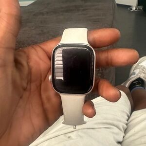 Smart Wearable Watch - Silver and White